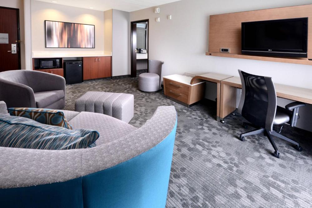 One-Bedroom Suite with 1 King Bed and Sofa bed interior